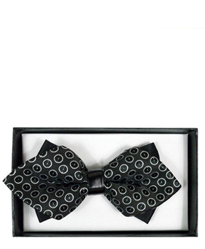 Diamond Tip Banded Bow Tie DBB3030-09