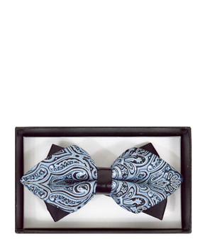 Diamond Tip Banded Bow Tie DBB3030-27 Diamond Tip Banded Bow Tie DBB3030-27