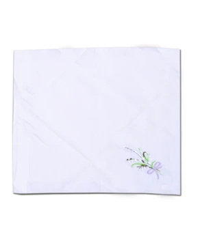 Ladies Embroidered Cotton Handkerchief 6pc Box Set WEH6602