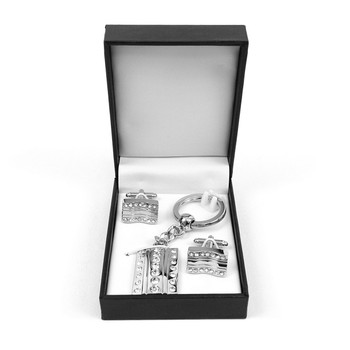 Cufflink & Key Chain Set CKB216 Cufflink & Key Chain Set CKB216