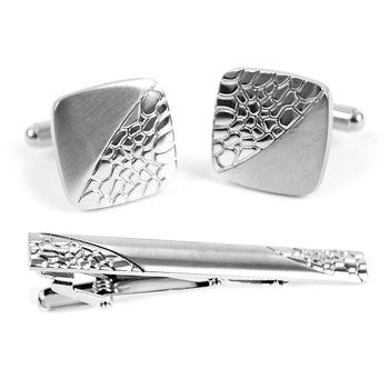 Cufflink and Tie Bar Set CTB673