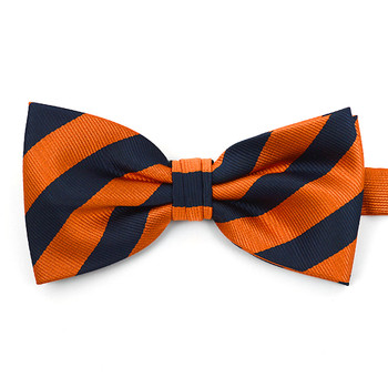 Micro Fiber College Banded Bow Tie CBB3801 Micro Fiber College Banded Bow Tie CBB3801