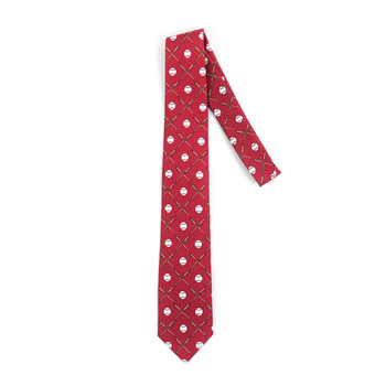 Baseball Novelty Tie NV4471-BUR Baseball Novelty Tie NV4471-BUR