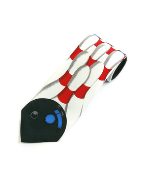 "Bowling" Novelty Tie NV13214