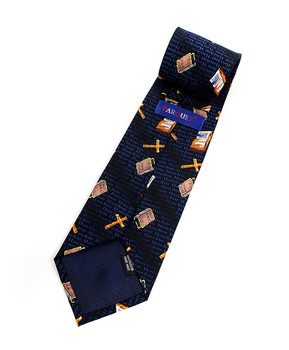 "Cross & Bible" Novelty Tie NV4435-NV