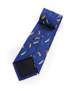 Travel Novelty Tie NV2306-BL
