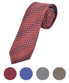 Microfiber Poly Woven Tie SLIM 2.75" MPWS5323 Microfiber Poly Woven Tie SLIM 2.75" MPWS5323
