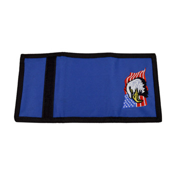 Men's Polyester Tri-fold Velcro Wallets MW10120