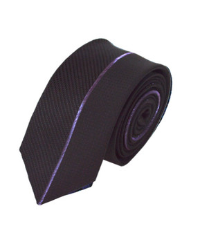 Microfiber Poly Woven Panel Tie SLIM 2.25" MPWS5049