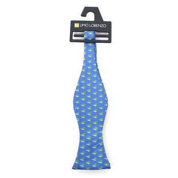 Men's Blue Sailor Boat Self-Tie Freestyle Bow Tie (FBMP10025) Men's Blue Sailor Boat Self-Tie Freestyle Bow Tie (FBMP10025)
