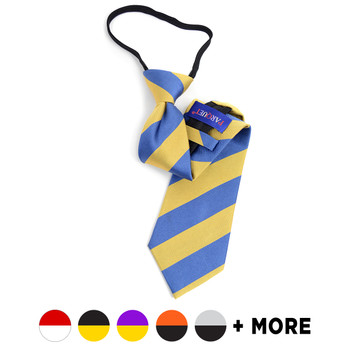 Boy's 17" Silk Zipper College Tie BSCZ2400 Boy's 17" Silk Zipper College Tie BSCZ2400