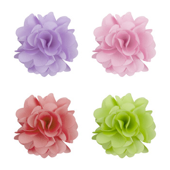 Assorted Solid Mini Bouquet Clutch Back Flower Lapel Pin 4pc Combo Set 4FLP-CORAL Assorted Solid Mini Bouquet Clutch Back Flower Lapel Pin 4pc Combo Set 4FLP-CORAL
