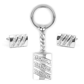 Cufflink & Key Chain Set CKB217 Cufflink & Key Chain Set CKB217