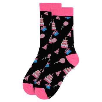 Women's Birthday Cake Novelty Socks LNVS1731