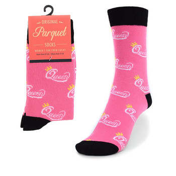 Women's Queen Novelty Socks LNVS1760 Women's Queen Novelty Socks LNVS1760