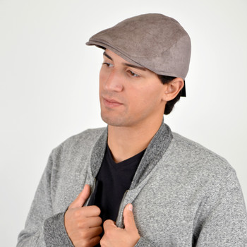 Fall/Winter Faux Suede Ivy Hat - IFW1722 Fall/Winter Faux Suede Ivy Hat - IFW1722
