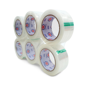 6-Rolls Clear Packing Tape Commercial Grade - 2" Wide -TPC2 6-Rolls Clear Packing Tape Commercial Grade - 2" Wide -TPC2