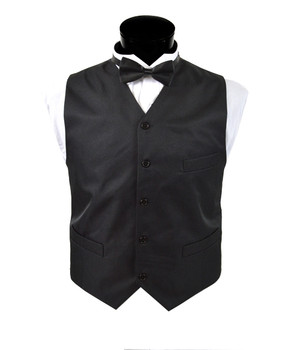 Men's Poly Twill Vest MWV3301