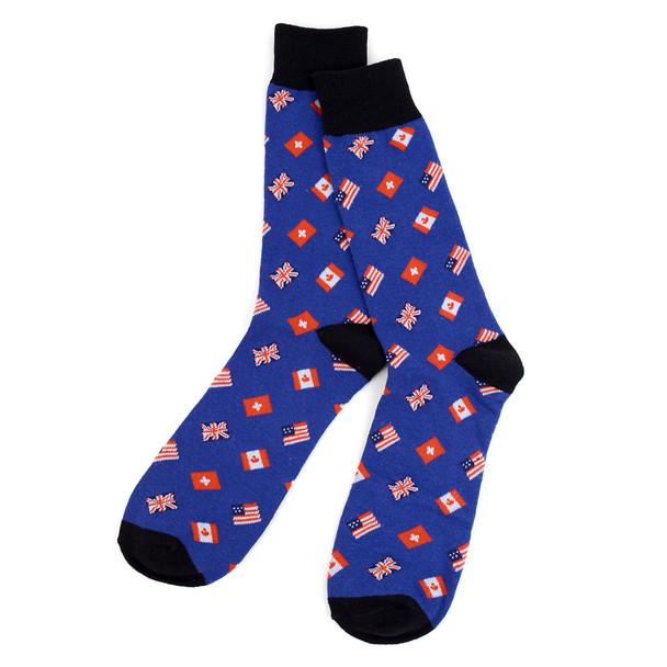 Men's Flags Novelty Socks - NVS1801