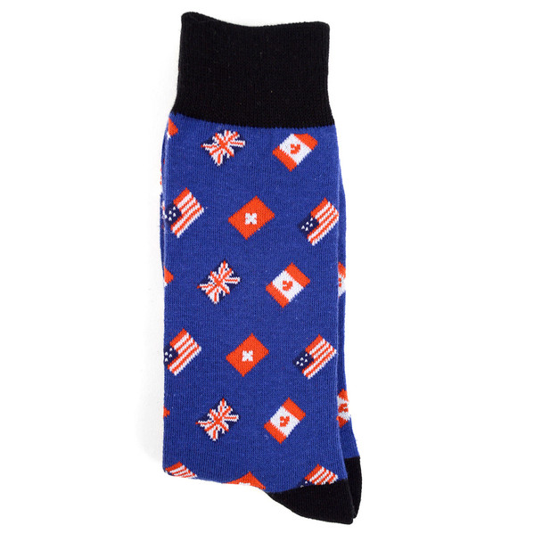 Men's Flags Novelty Socks - NVS1801