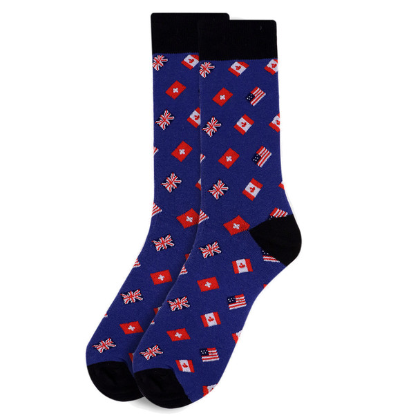 Men's Flags Novelty Socks - NVS1801