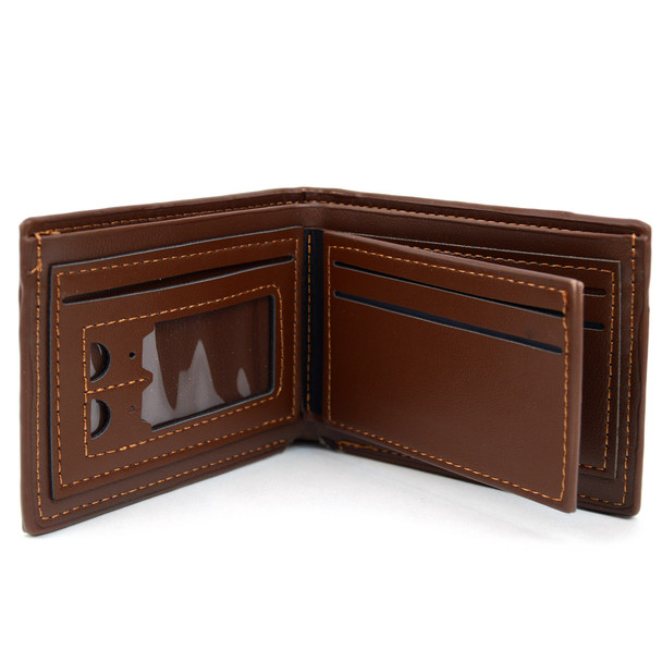 Bi-Fold Leather Striped Wallet - MLW5186 