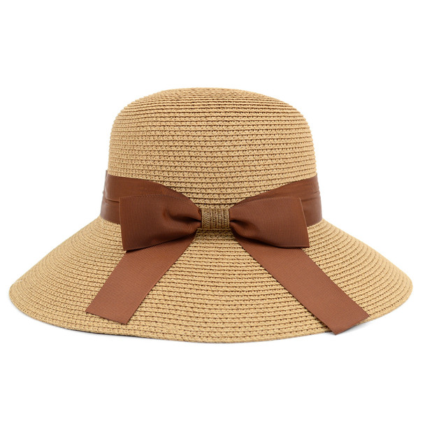 Women's  Floppy Sun Hat with Ribbon Bow-knot - LH180502