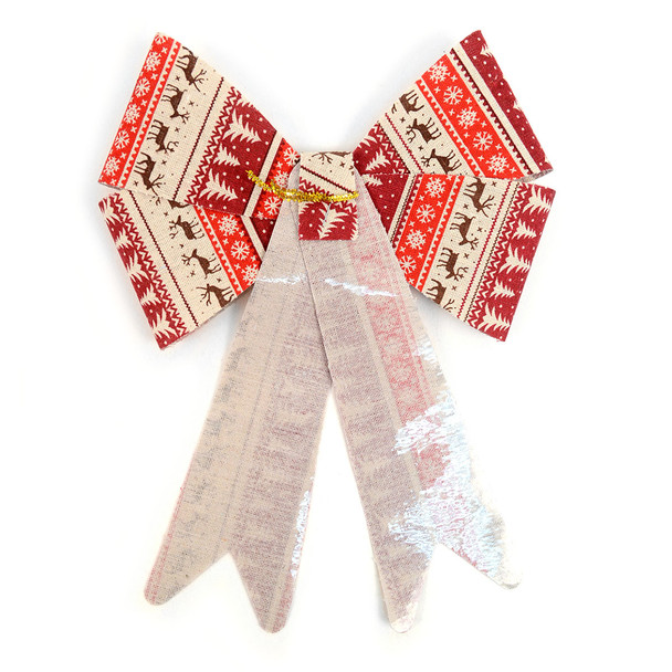  Christmas Holiday Bow Decoration - XRT5184 