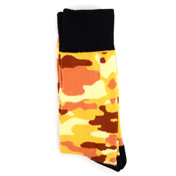 Men's Color Camo Novelty Socks - NVS19288