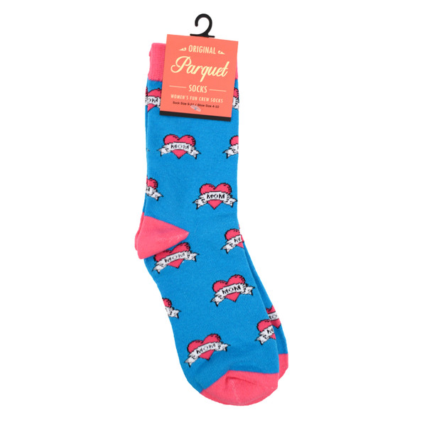 Women's Love Mom Novelty Socks - LNVS1902