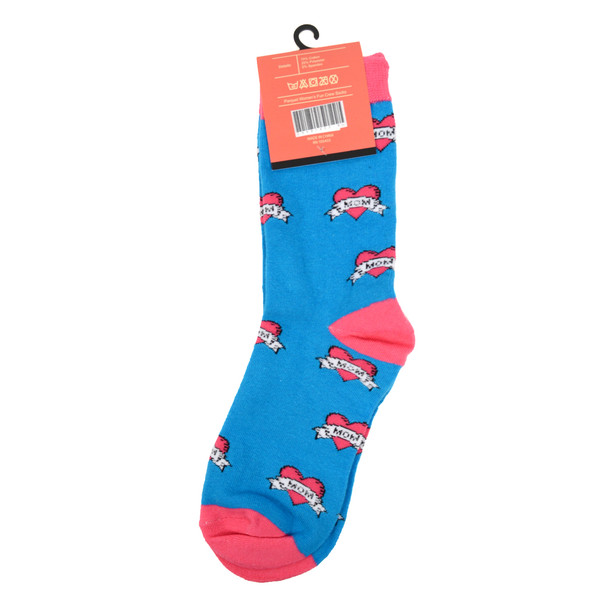 Women's Love Mom Novelty Socks - LNVS1902