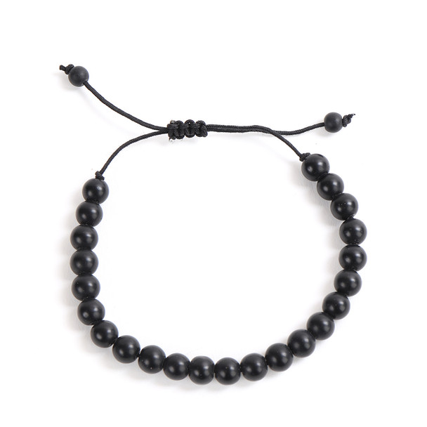 Genuine Leather & Natural Stone "Eye" Two Pieces Bracelet Set for Men - 2BRCLT16 Genuine Leather & Natural Stone "Eye" Two Pieces Bracelet Set for Men - 2BRCLT16