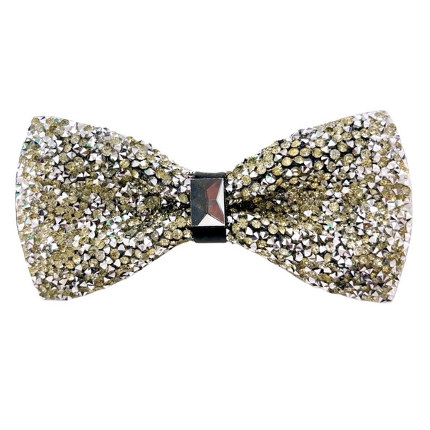 Sparkling Crystal Men's Bow Tie - CRBT