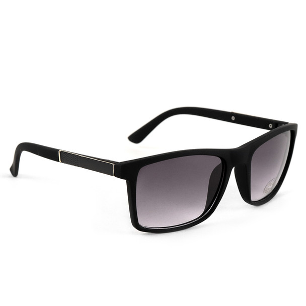 Black Matte Rectangle Sunglasses - MSG1007