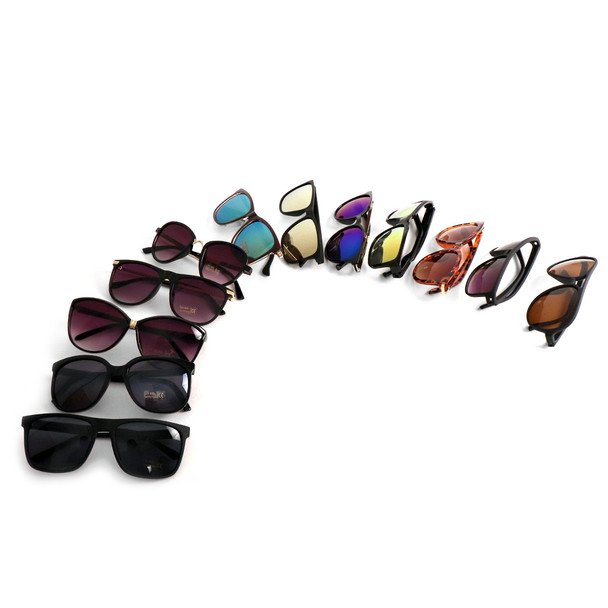 12pc Assorted Unisex Sunglasses - 12LSG1000