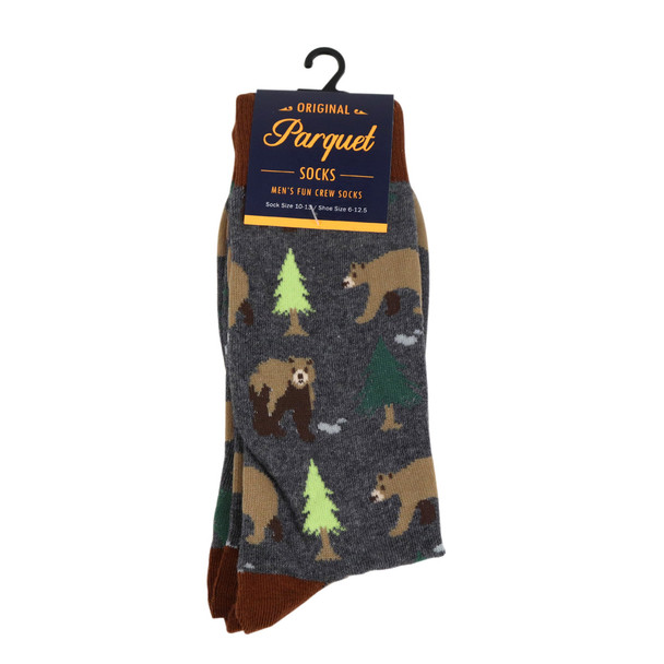 Men's Novelty Bear Socks