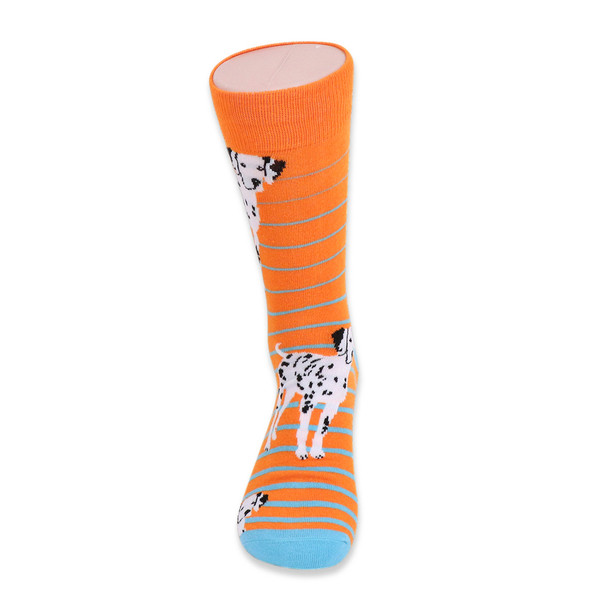 Men's Novelty Dalmatian Dogs Socks - NVS19410