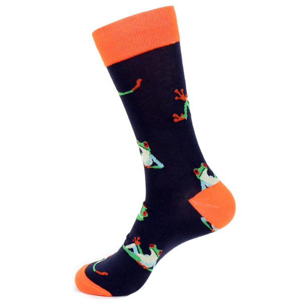 Men's Frog Novelty Socks - NVS19504-NV