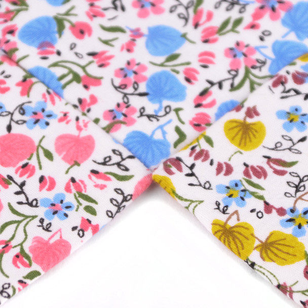 2.25" Floral Cotton Slim Tie - NVC-FLORAL5