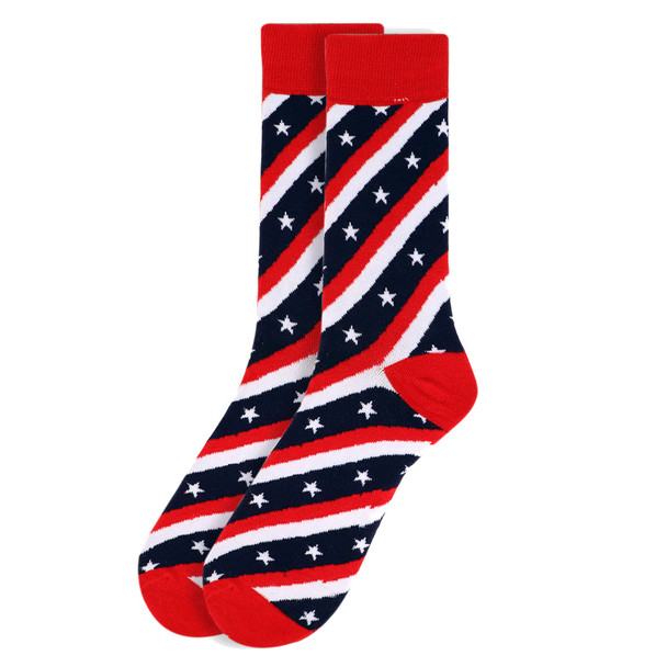 Men's American Flag Novelty Socks - NVS1818