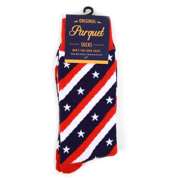 Men's American Flag Novelty Socks - NVS1818