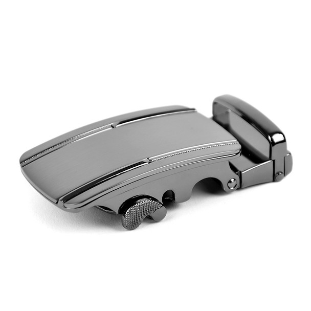 Men's Genuine Leather Sliding Buckle Ratchet Belt- MGLBB28 Men's Genuine Leather Sliding Buckle Ratchet Belt- MGLBB28