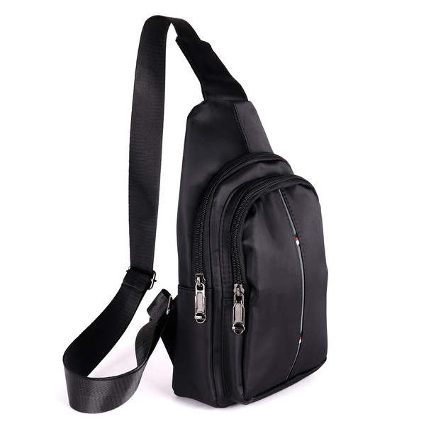 Nylon Crossbody Sling Bag with Adjustable Strap - FBG1853