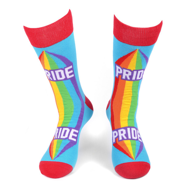 Men's PRIDE Novelty Socks - NVS19570-SKBL