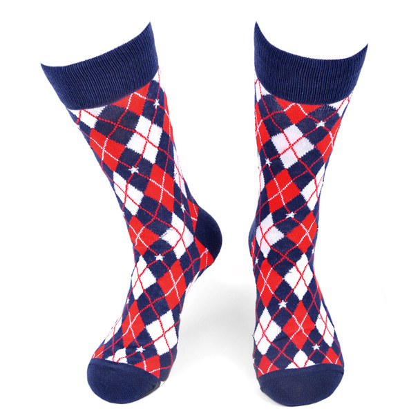 Men's Argyle Novelty Socks - NVS19565