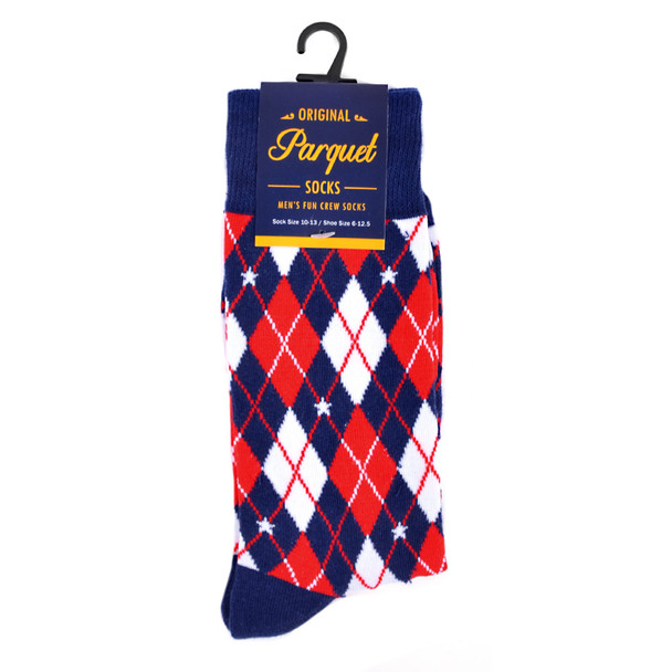 Men's Argyle Novelty Socks - NVS19565