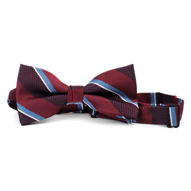 12pc Assorted Men's Pattern Banded Bow Ties - FBB12-ASST-A