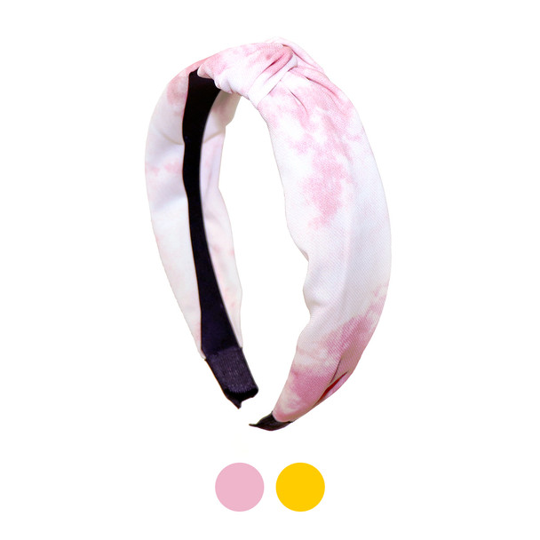 Tie Dye Pattern "C" Shaped Head Band -PHB1002