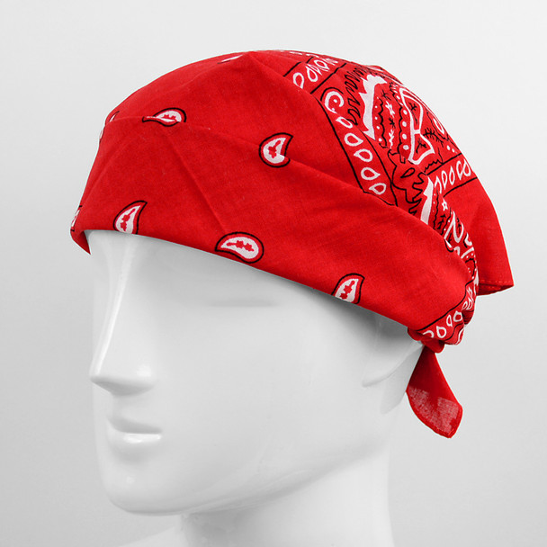 6pcs Bandannas Navy & Red Duo Pack 2BNA-1NV/1RD