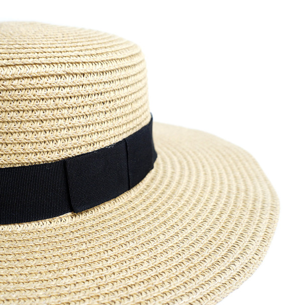 Spring/Summer Flat Top Wide Brim Women's Hat - LFH190100